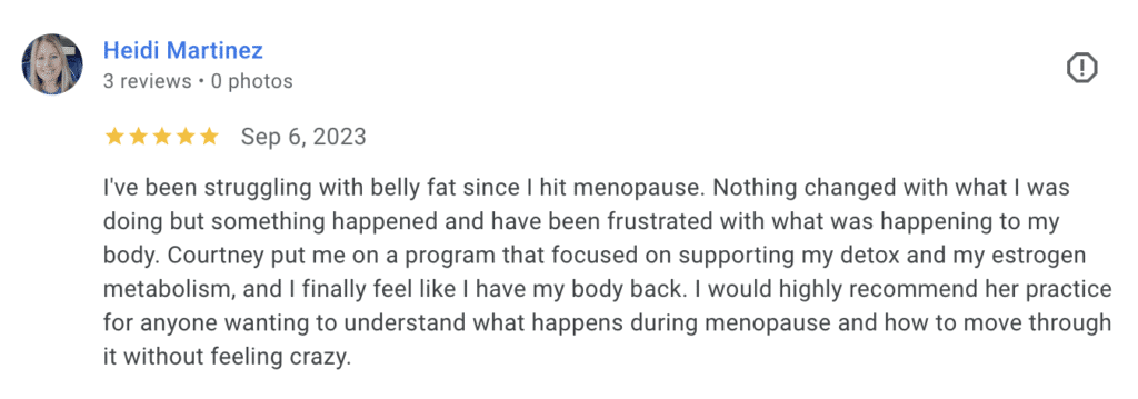 Client Reviews Heidi